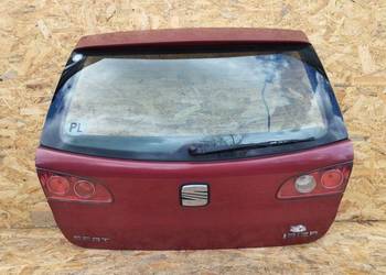 TYLNA KLAPA BAGAŻNIKA TYŁ SZYBA SEAT IBIZA III 3