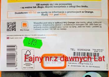 Sprzedam fajny nr z dawnych lat 502