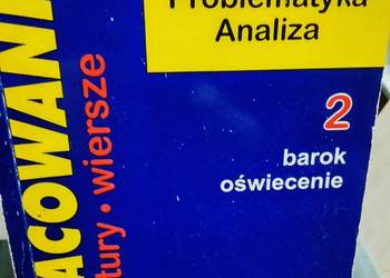 Barok oświecenie szkolne używane księgarnie internetowe