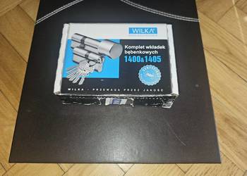 Komplet wkładek bębenkowych 1400 & 1405 WILKA kl. C W235 30/40Gałka Nikiel