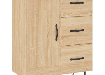 Szafka dąb sonoma 695x34x90 cm materiał drewnopochodny WM-830255