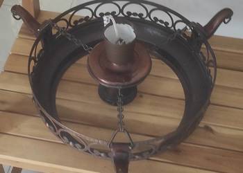 Żyrandol vintage.