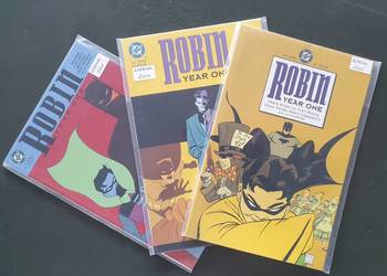 Robin Year One - 3 komiksy DC USA 2000 rok