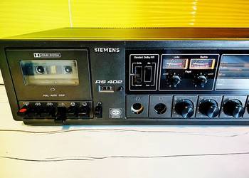 Siemens RS 402 Amplituner z magnetofonem -sprawne.