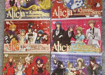 Alicja w Krainie Serc - zestaw 6 tomów, wydanie 1, 2011 rok