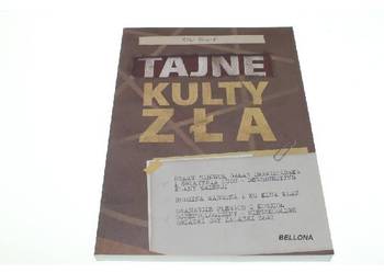 Ray Black  -  Tajne kulty zła/fa/c