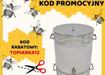 Topiarka 12L parowa do wosku kod rabatowy -21zł