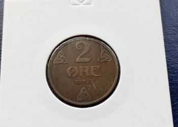 Stare monety 2 ore 1929 Norwegia