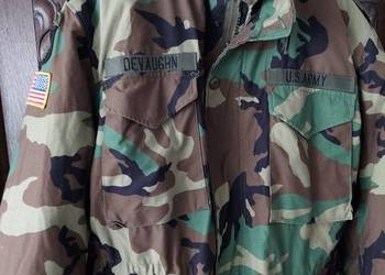 Kurtka M65 M/L orginał, kontraktowa woodland