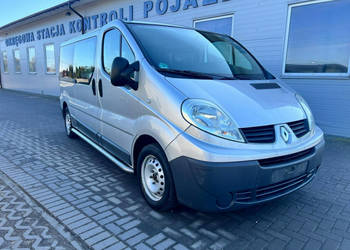 Renault Trafic 2,0dci 5 Osób.Klimatyzacja.LONG.Skóry.Serwis.Hak.Parktronic…