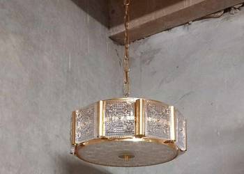 Retro lampa wiszaca z 1968 roku kamenický Šenov