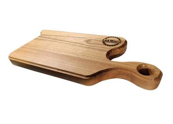 Deska kuchenna do krojenia 45x20x4 cm - jesion - do kuchni lub na prezent