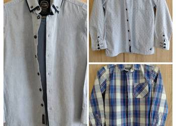 Koszule wizytowe chłopięce - zestaw roz.140