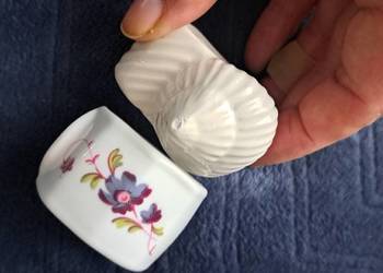 Coalport serwetnik z różyczką + gratis