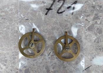 721 Bloczki rolki 2szt 30mm starego zegara linkowy żyłkowy