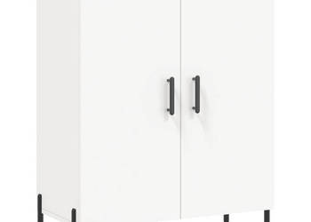 Szafka biała 695x34x90 cm materiał drewnopochodny WM-827732