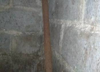 wał młocarni Warmianka 240 cm długości 45 mm grubość