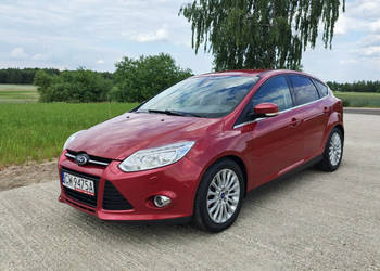 Ford Focus TITANIUM 1.6 Benzyna 150KM Salon Polska Serwis ASO Drugi komple…