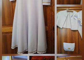 Sukienka komunijna oraz ubranko do chrztu