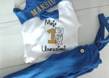 Komplet chaber na urodziny rok Kubuś puchatek