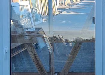 OKNA KacprzaK 124X119 OKNO Używane Plastikowe PCV