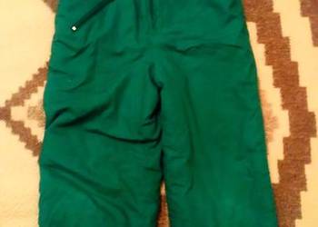 Spodnie na szelkach ocieplane rozm.116