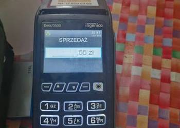 Terminal płatniczy bez pinpadu ingenico desk 3500