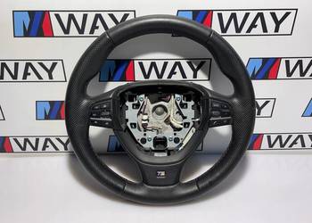 BMW F10 F11 F06 F12 KIEROWNICA MULTIFUNKCJA ACC M-PAKIET SKÓRA WIBRACJE