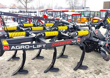 Agregat kultywator podorywkowo bezorkowy AGRO-LIFT wał daszkowy Agrostal