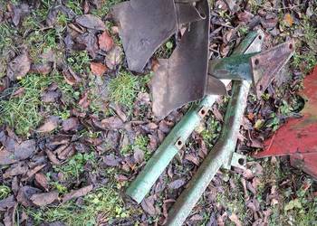 Słupica pługa oraz rama