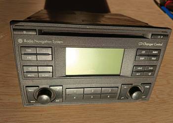 Radio fabryczne VW 1J0 035 191 2DIN uszkodzone