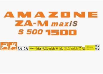 Naklejki Amazone ZA-M maxiS mocny klej, odporne, laminat UV