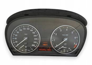 LICZNIK ZEGARY 9143819-01 BMW E90 E92 E93 2.0 B Benzyna 192 329km eu 07-12