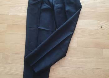 Eleganckie czarne spodnie komunia