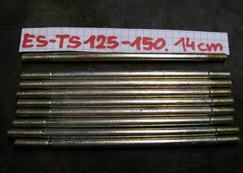 MZ ES, TS, ETS 125, 150. SZPILKI CYLINDRA, SILNIKA, SILNIK, CYLINDER. DDR