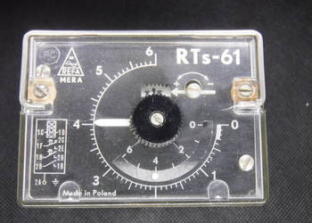 RTs-61 Przekaźnik czasowy 110V 60Hz MERA REFA RTs 61