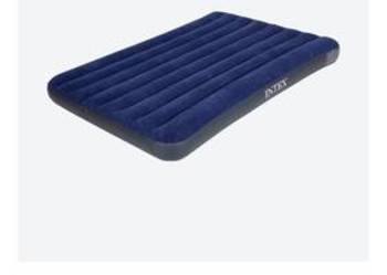 Materac dmuchany Intex 137×25×190 + Pompka elektryczna Froyak