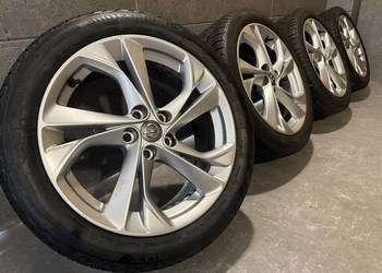 17 cali Opel Astra K OEM oryginał 5x105 is44 7.5J felgi koła komplet