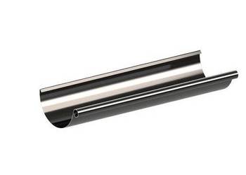 Krop rynna 130 mm 4 m czarny metal ral 9005
