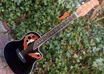 Nowa gitara elektro akustyczna HBO-850BK