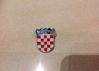 Odznaka Przypinka Croatia Herb Chorwacji