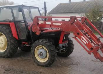 Ursus 1014 z ladowaczem czołowym sipma