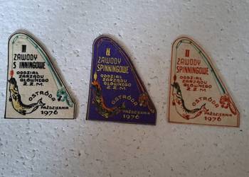 naszywki Zawody Spiningowe Ostróda 1976