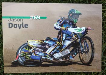 3 kartki żużlowe Team BOLL Doyle Vaculik Michelsen