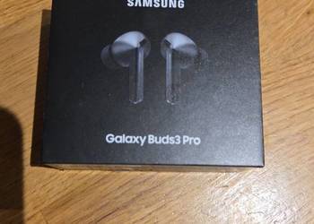 Słuchawki Samsung Galaxy buds 3 Pro nowe gwarancja 24 miesięce