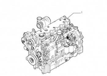 New Holland T6090 Regenerowany silnik zamienny engine 87312078ER