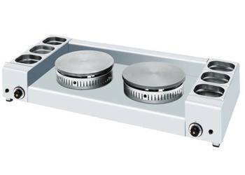 Urządzenie gazowe podwójne do naleśników 40 cm (932)