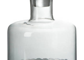 Karafka do alkoholu wykończona aluminium 1 litr