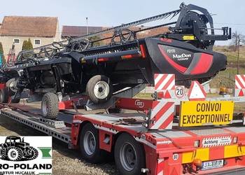 HEDER MACDON FD 135 FLEXDRAPER - 2021 ROK - 10,7 M - ADAPTACJA CLAAS LEXION