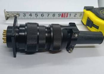 Złącze 19 pin komplet gniazdo + wtyczka wojskowe lotnicze styki pozłacane